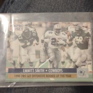 Emmitt Smith rookie card